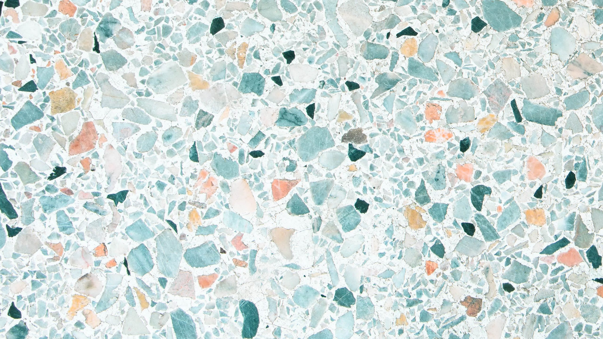 doorsnede van beton waarin de korrelpakking goed te zien is