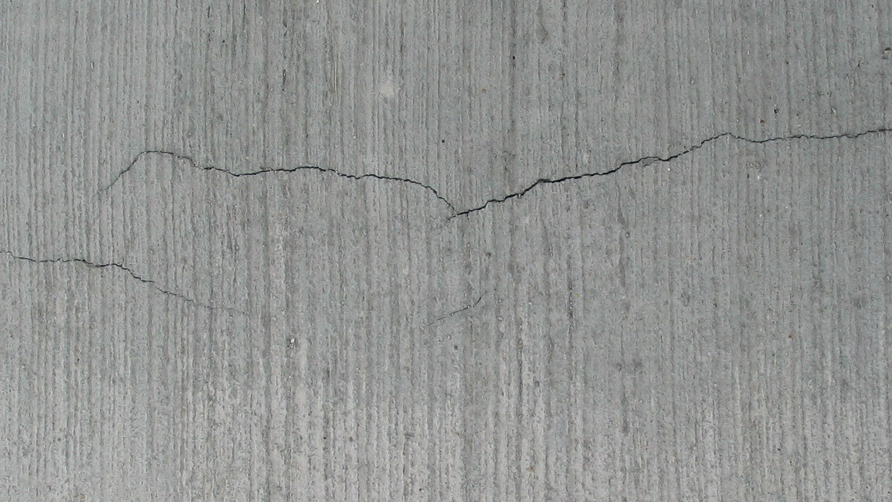 Scheurvorming in jong beton